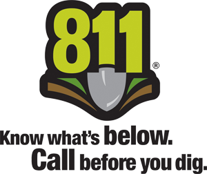 811 Call before you dig