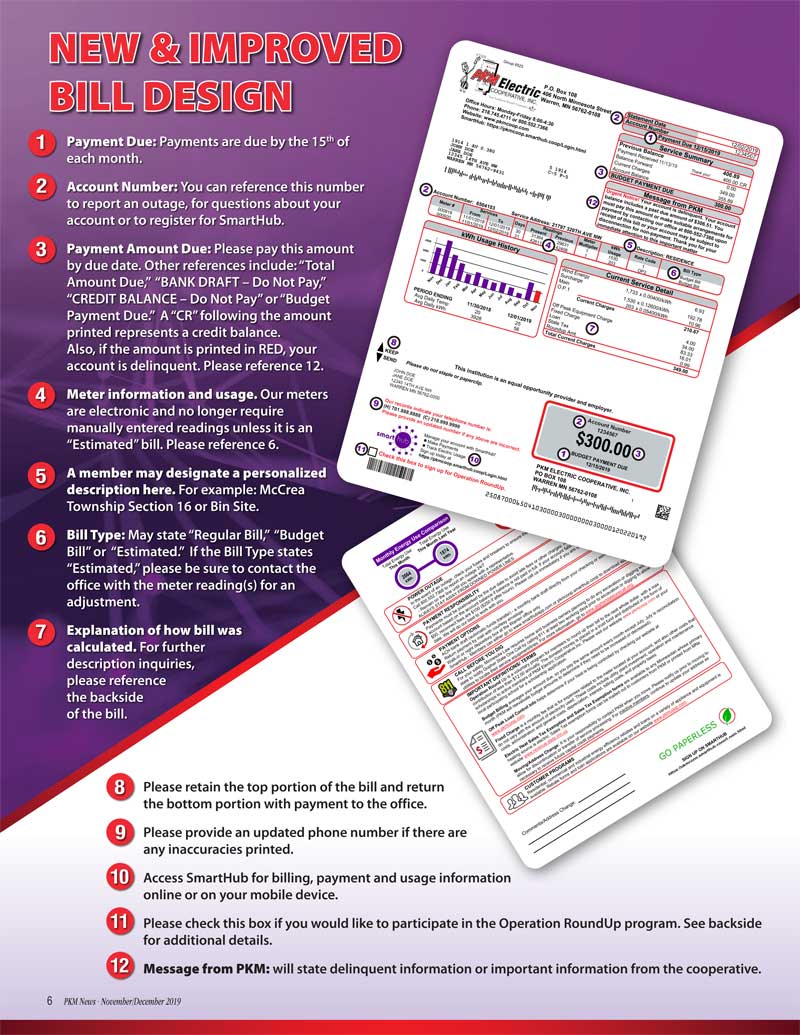 PKM bill explanation